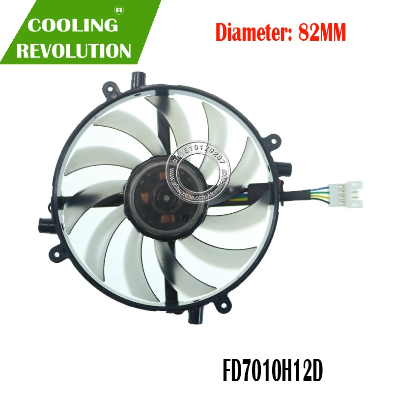 Новый оригинальный охлаждающий вентилятор для видеокарты manli Gallardo GTX1070 GTX1070TI GTX1080