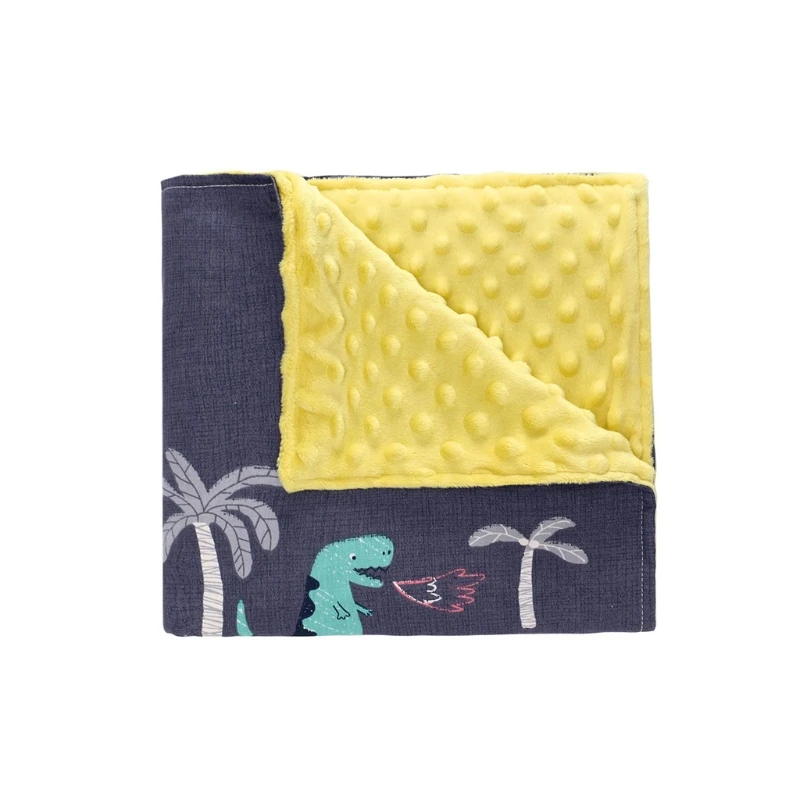 

110x140cm Baby Appease Blanket + Doll Set Newborn Soft Warm Air Conditioner Swaddle Wrap Bedding Kids Bath Towel Children T8ND