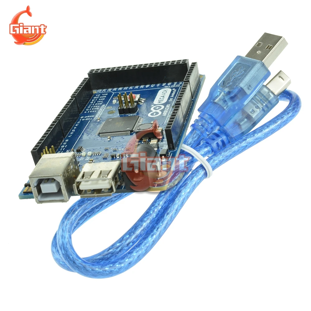 ATmega2560 mega 2560 R3 Module MEGA-ADK-R3 Development Board for Arduino Microcontroller with USB Cable USB-to-serial Converter |