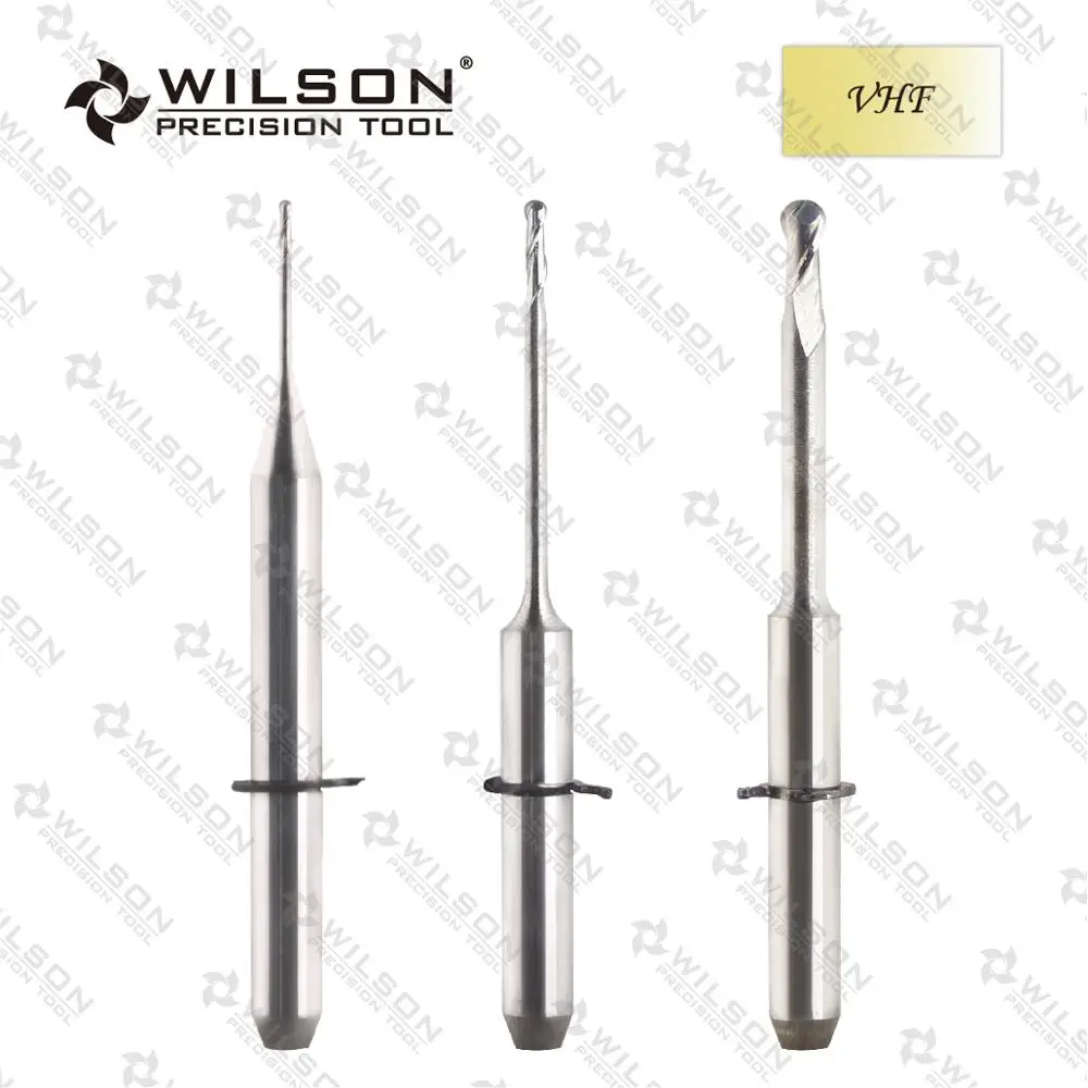 Фрезерные боры WILSON PRECISION TOOL подходящие для машин VHF K1/K4-резка циркония-Общая длина