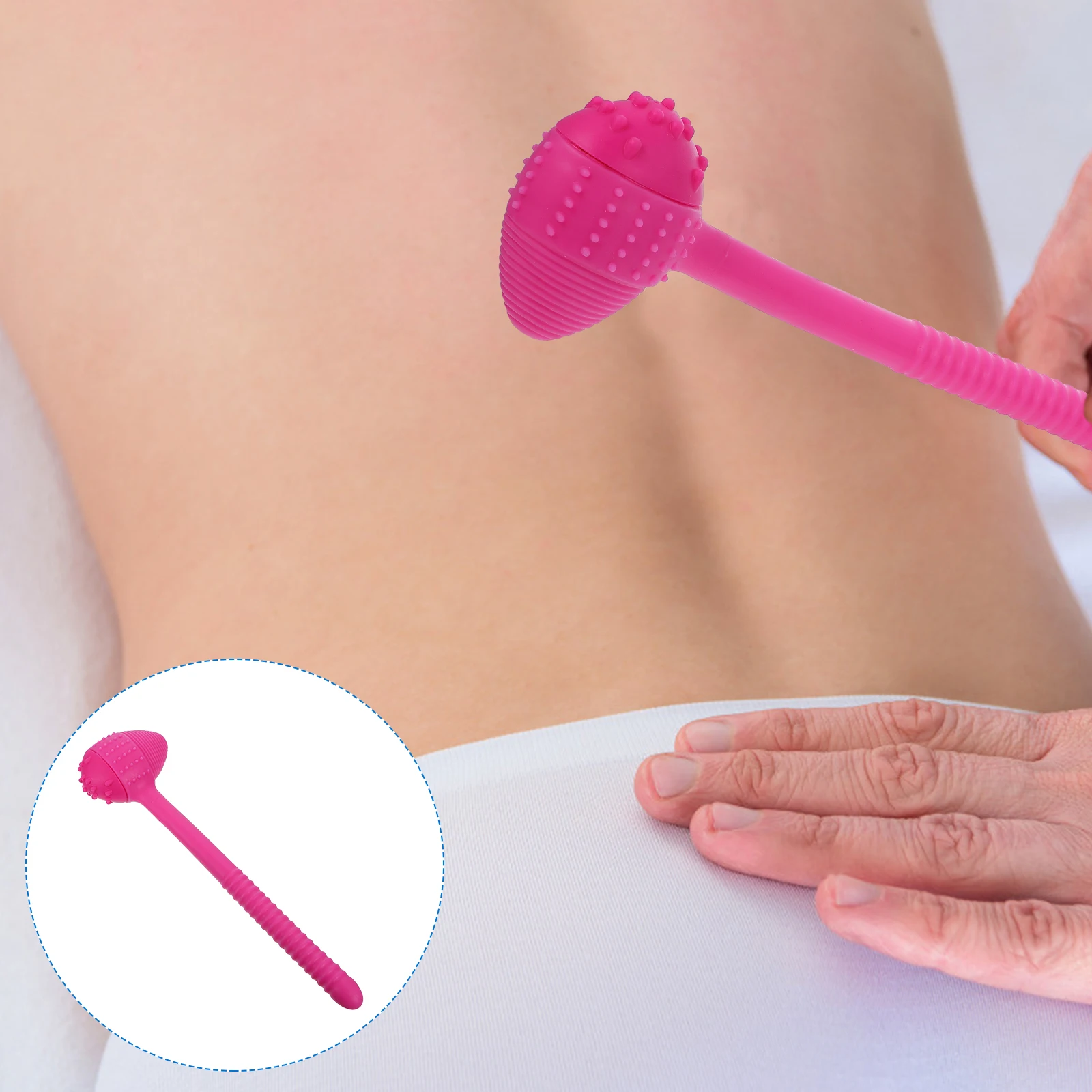 

1Pc Useful Lightweight Meridian Massage Hammer Therapy Meridian Hammer for Women