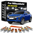 BADEYA, 9 шт., встроенная карточсветильник для чтения, комплект для Mitsubishi ASX 2010, 2011, 2012, 2013, 2014-2018, 2019, без ошибок