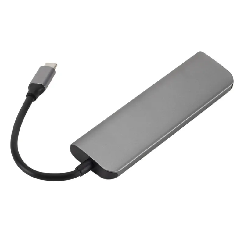 5 в 1 3 USB 0 type-C концентратор + 4K видео Hdmi Pd питание от VGA адаптер Thunderbolt PD конвертер Fr