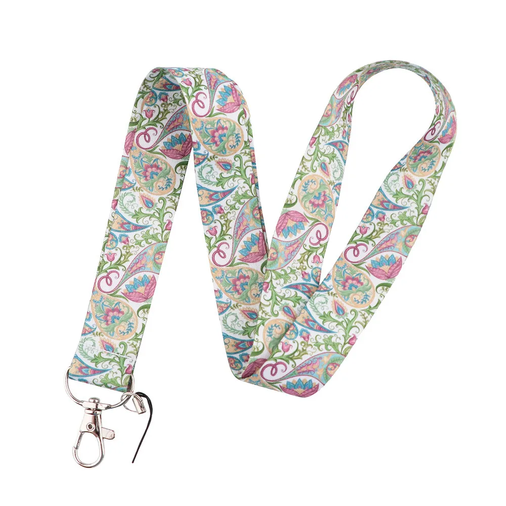 

1 Pc Polyester Adjustable Lanyards Key Chain Hanging Neck Sling Multifunctional Mobile Phone Rope Straps Accessories Gifts