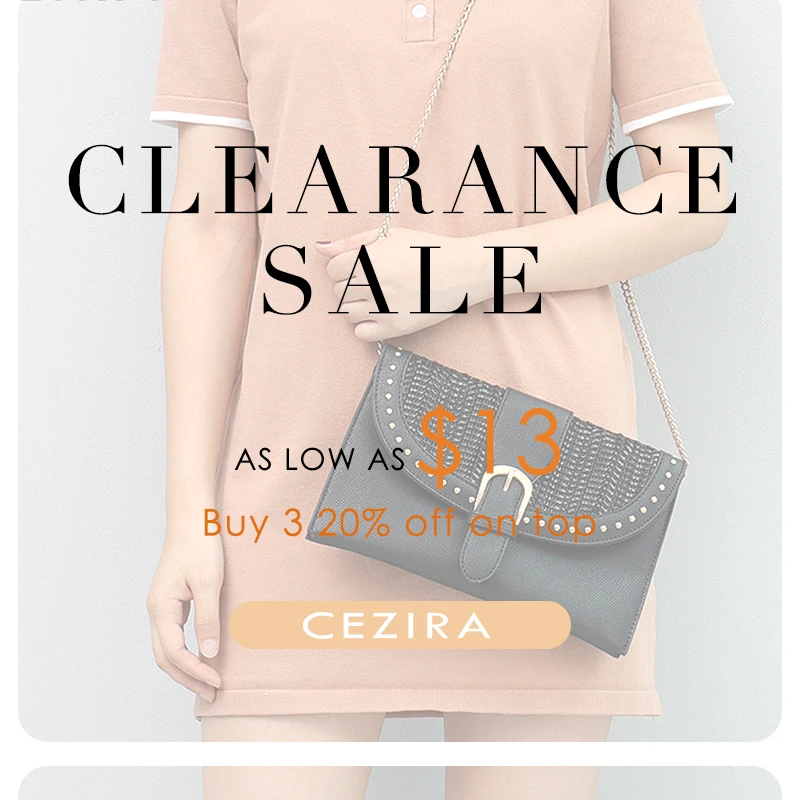 Большая распродажа CEZIRA высококачественные женские сумки мессенджер из