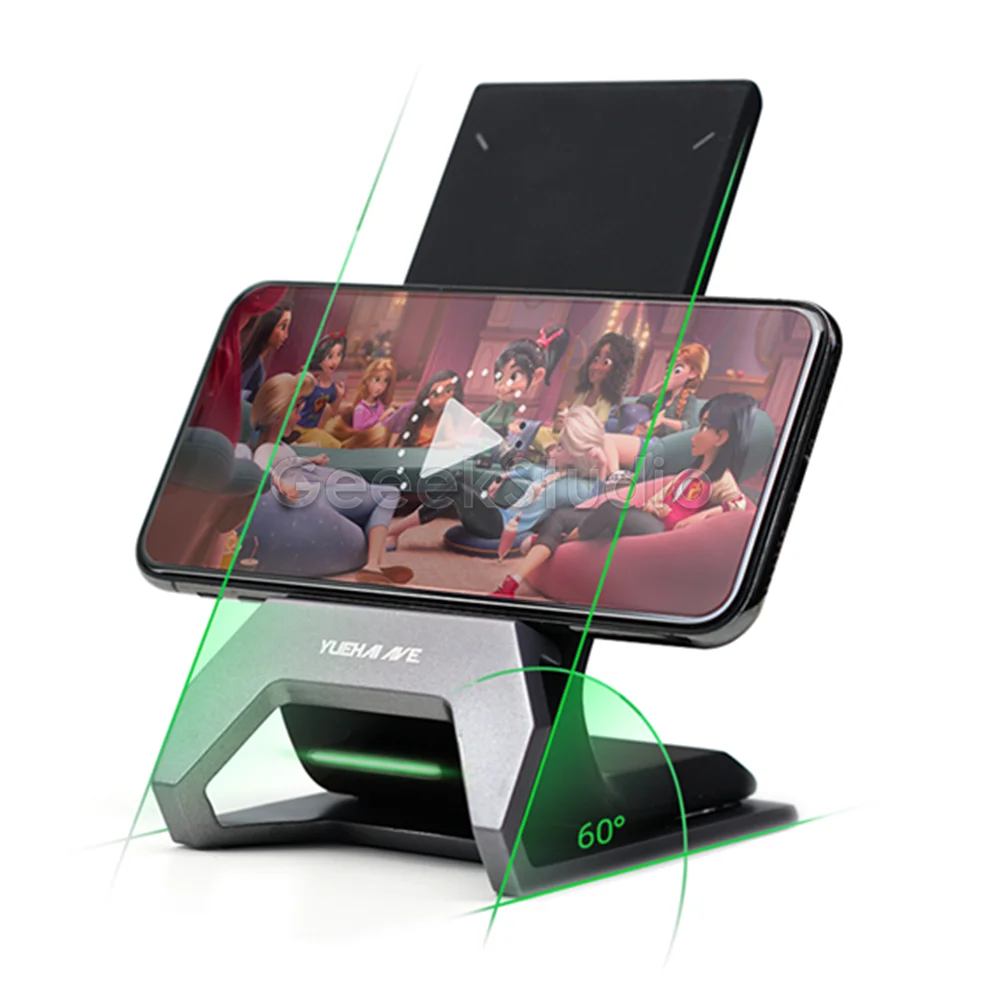 Беспроводное зарядное устройство для SE 2020 11 Pro Max XS Samsung Galaxy S20 Ultra Plus LG Huawei OnePlus 15 Вт |