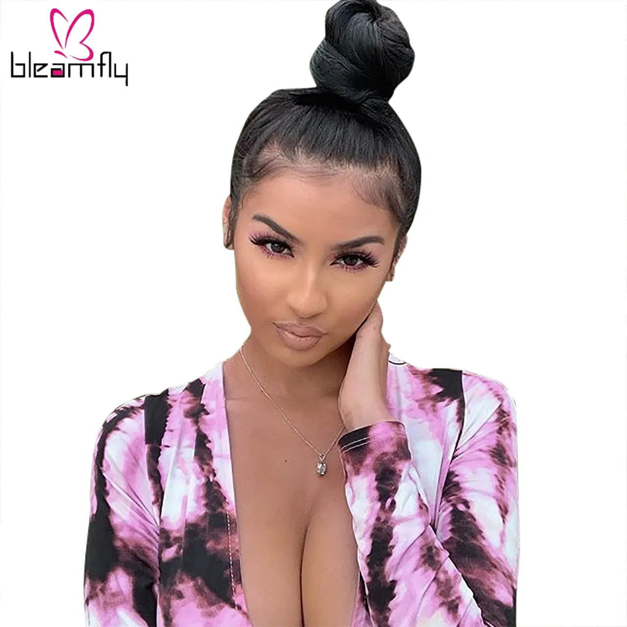 Новинка 2019 женское осеннее платье с высоким разрезом принтом в полоску длинным