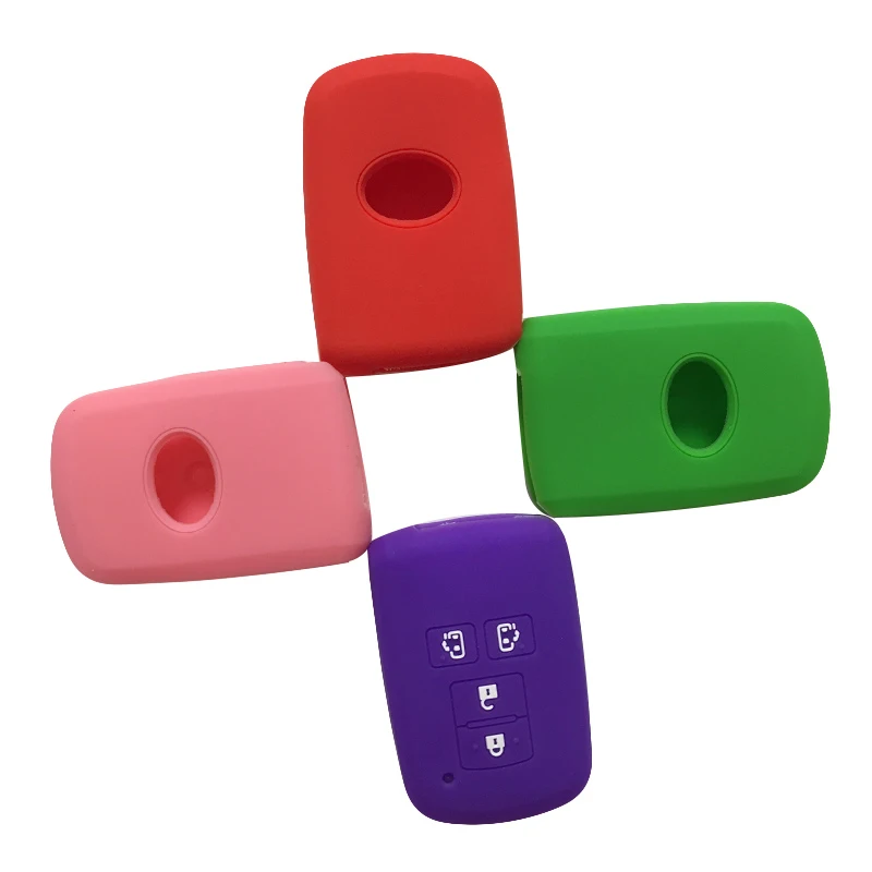

Skin Remote Key Case Harrier Voxy Noah Silicone Siente for Toyota Noah Sienta Exquire Shell Cover 4 Buttons Silica Gel Key Shell