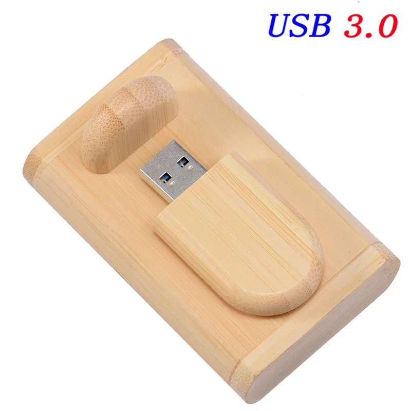 Bamboo box SHANDIAN USB 3,0 индивидуальный логотип деревянный+ коробка персональный флэш-накопитель с логотипом 4 ГБ 16 ГБ 32 ГБ 64 Гб usb флеш-накопитель U диск свадебные подарки - Цвет: Bamboo box