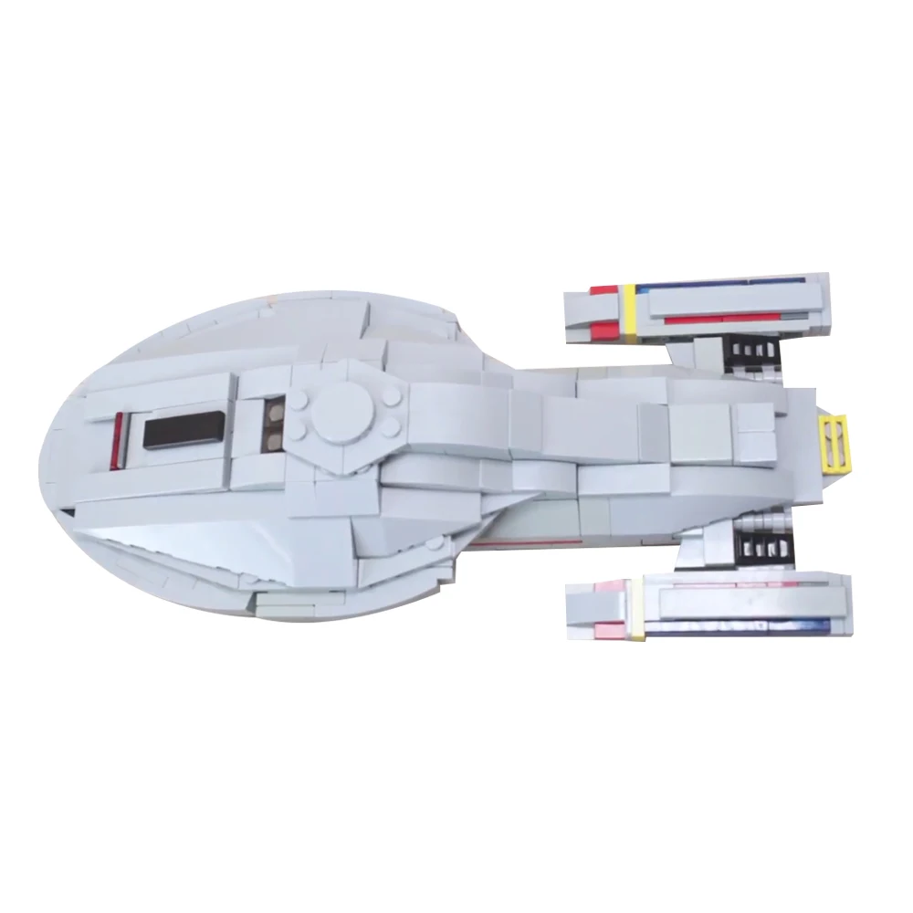 MOC-16925 USS Voyager Trek Space Star Series строительные блоки кирпичи для сборки конструктор детей