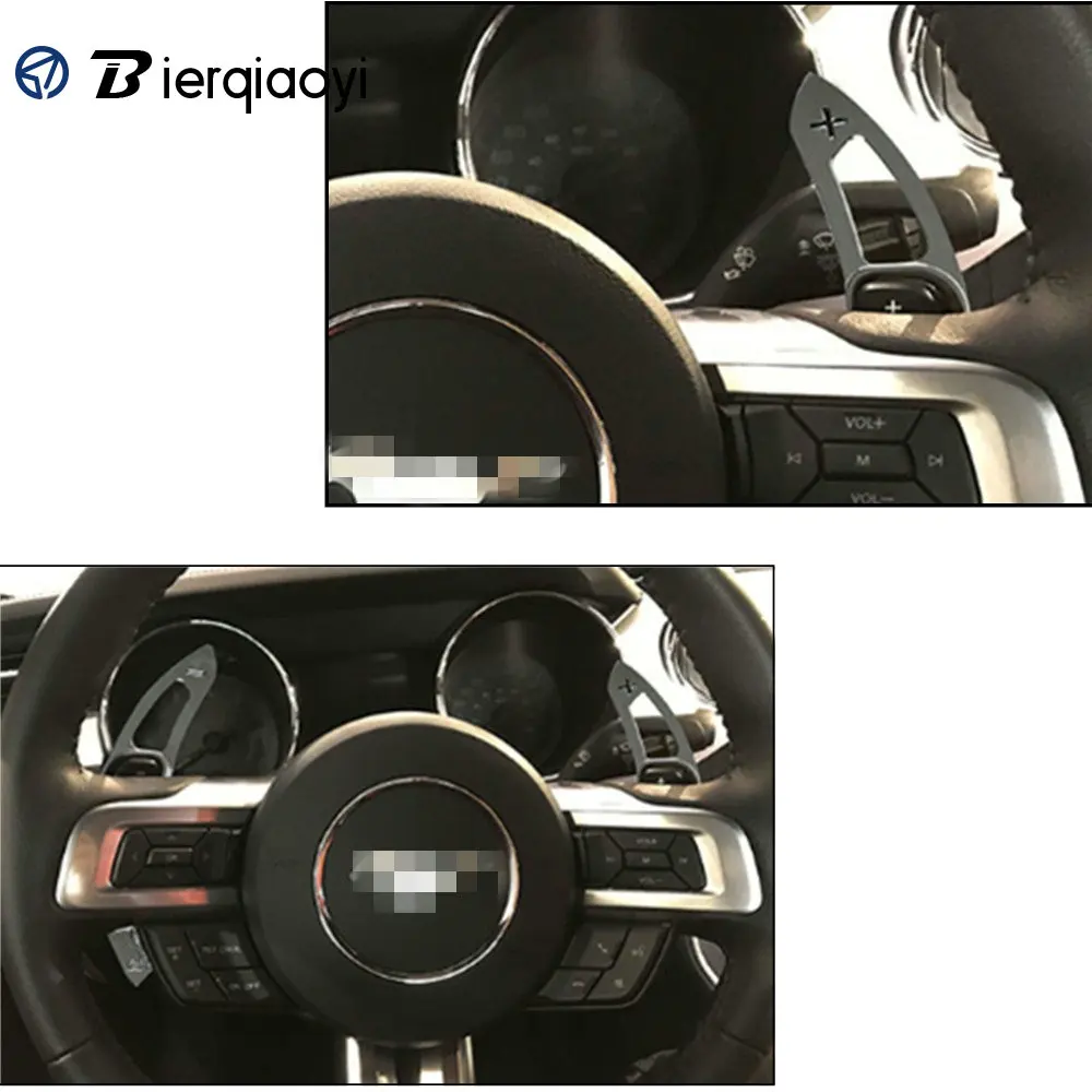 2 шт. весла для переключения передач для Ford, рулевое колесо для автомобиля, весло для переключения передач, расширение для Ford Mustang аксессуары