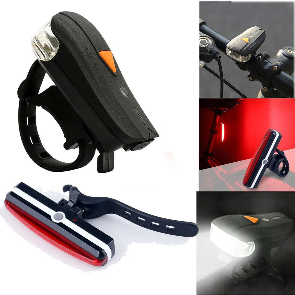 Индукционный велосипедный передний фонарь 4000 мАч зарядка через USB умный Головной