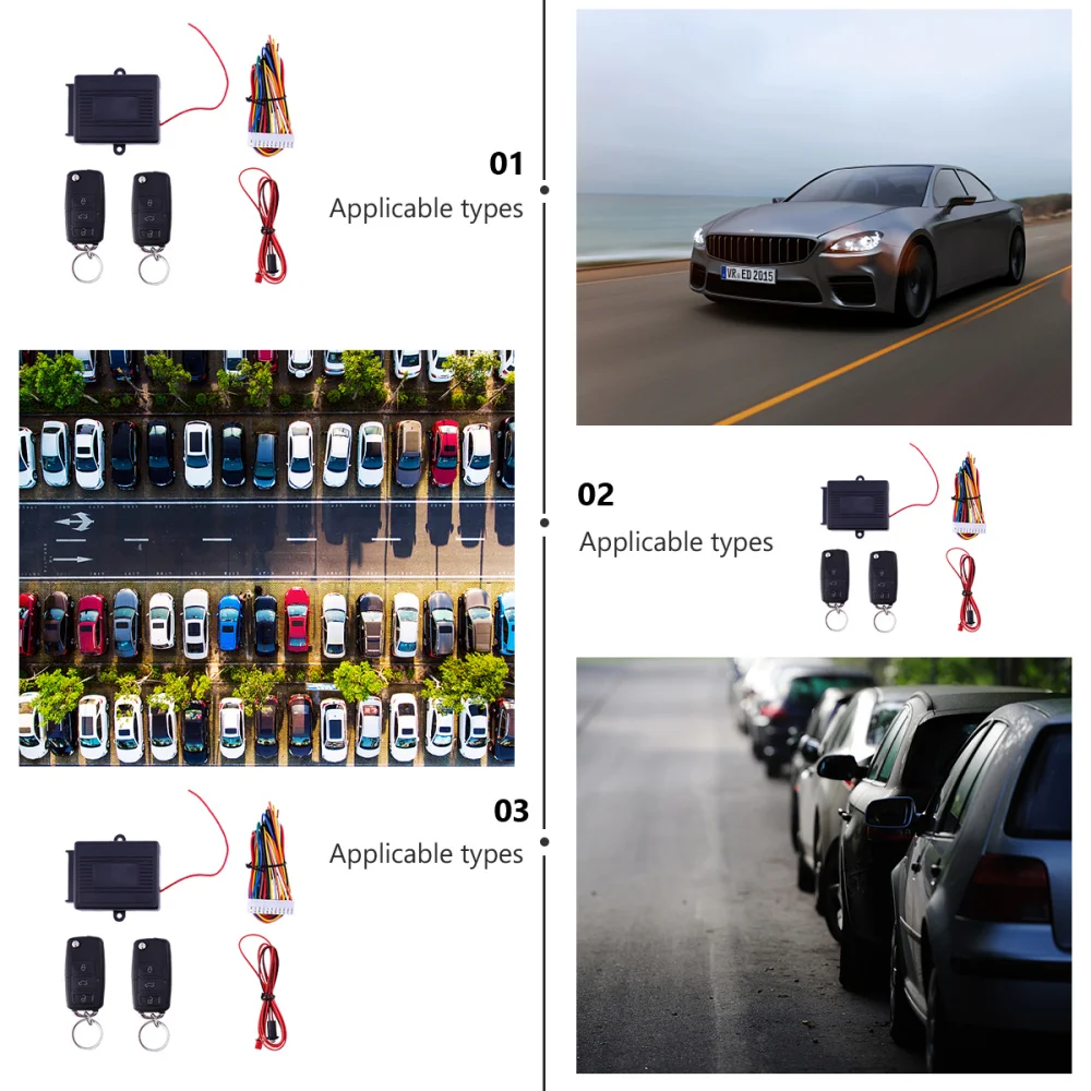 Противоугонная Автомобильная сигнализация с бесключевым входом Дистанционная