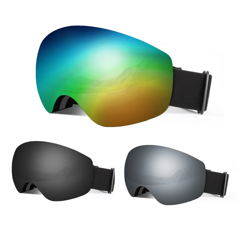 

Ski Goggles Double-layer Anti-fog Large Spherical Ski Glasses Cocker Myopia Goggles Snow Boarding Goggles Skiing Eyewear