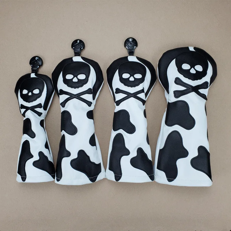 Комплекты для гольфа Череп высокое качество чехлы клюшек унисекс | Спорт и