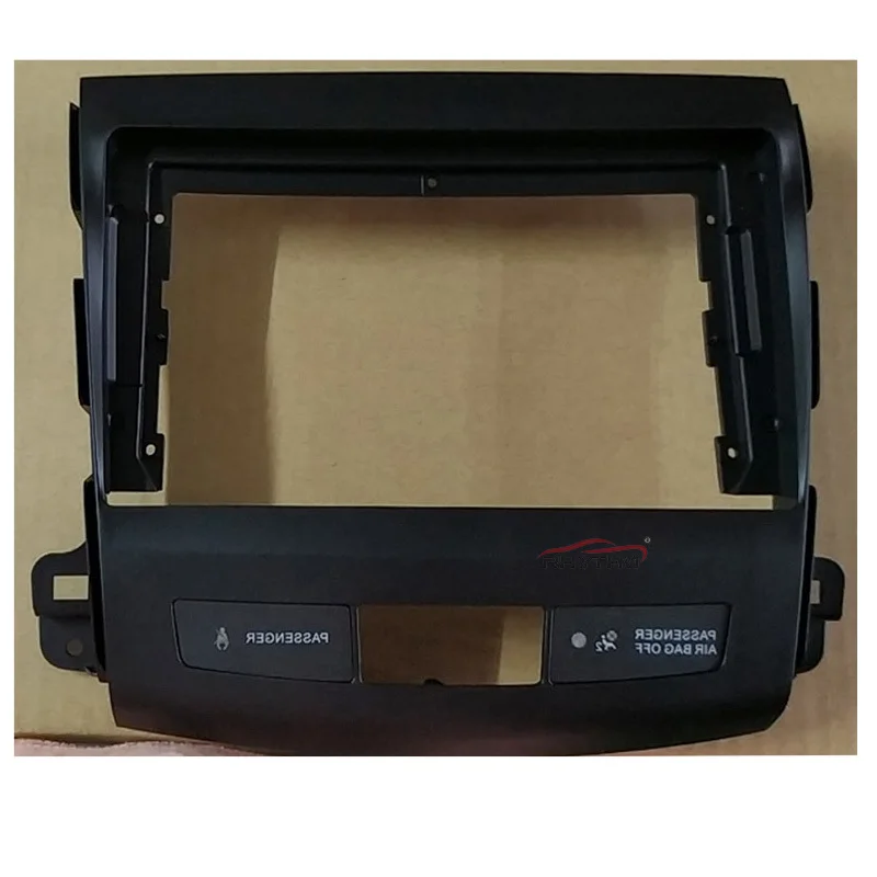 9 Inch Car Fascia Trim Kit For Mitsubishi Outlander 2008-2012 Double Din Dvd Fascias Audio Fitting Adaptor Panel Frame | Автомобили и