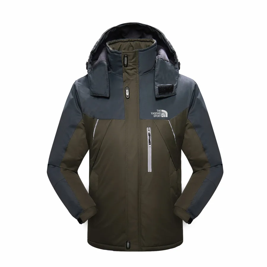 

Brand Winter Jacket Men Lightweight Hooded Zipper Waterproof Coat 2021 Windproof Warm Fashion Male Coat Outdoor Sportswear L XXL