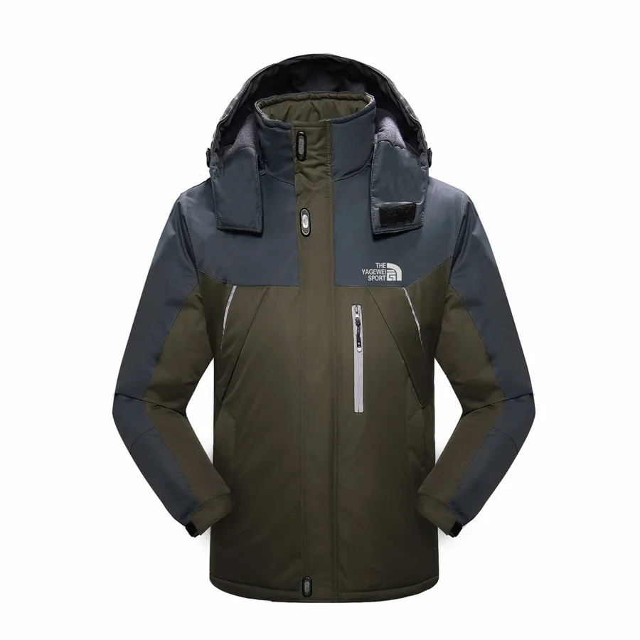 

Winter Jacket Men Lightweight Hooded Zipper Waterproof Coat 2021 Windproof Warm Solid Color Fashion Male Coat Outdoor Sportswear