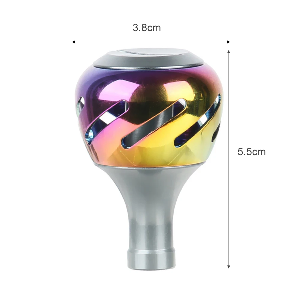 

Handle Modified Metal Grips Pill Spinning Wheel DIY Outdoor Fishing Tackle Tools Outdoor Portable Easy Fishing Carrying