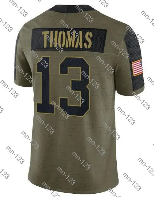 

Stitch Men Michael Thomas 2021 Salute To Service Limited New Orleans Jersey