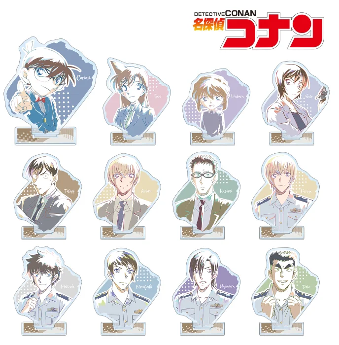 

Anime Detective Conan Haibara Ai Mouri Takagi Wataru Acrylic Stand Model Figure Plate Desktop Decoration Cosplay Xmas Gifts