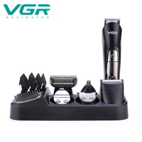 vgr 11 in 1 hair clipper electric hair clipper waterproof electric razor wet dry beard shaving machine groomer body shaver v 012