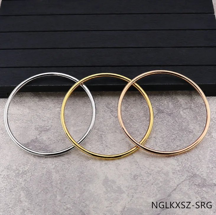 Женский Браслет манжета NGLKXSZ золотистого и серебряного цвета Ювелирное