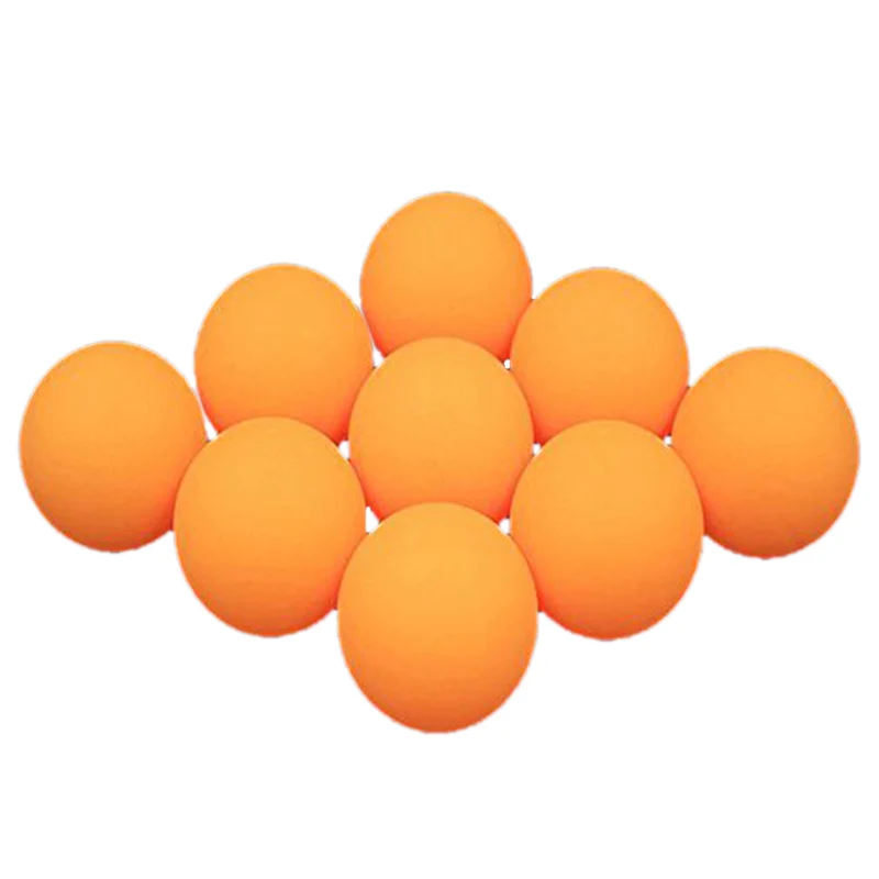 

50 pcs 40 mm table tennis training balls, ping pong balls, Yelow/White Ran