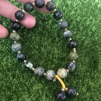 pure natural genuine jade new tibetan jade medicine king stone bracelet live magnetic health care womens bracelet
