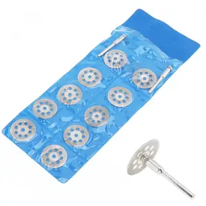 Диск алмазный для мини-циркулярной пилы, 10 шт.лот, 22 мм, с оправкой 3,2 мм