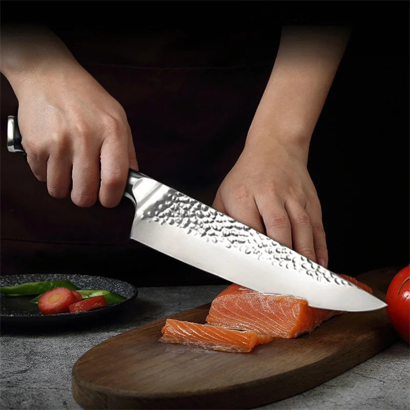 Кованый шеф-нож XUAN FENG 8 дюймов мясной нож 5CR1 5 из нержавеющей стали для суши