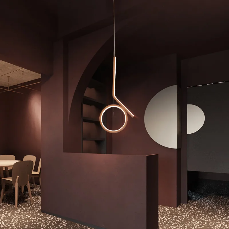 Современный светодиодный подвесной светильник s винтажный промышленный для