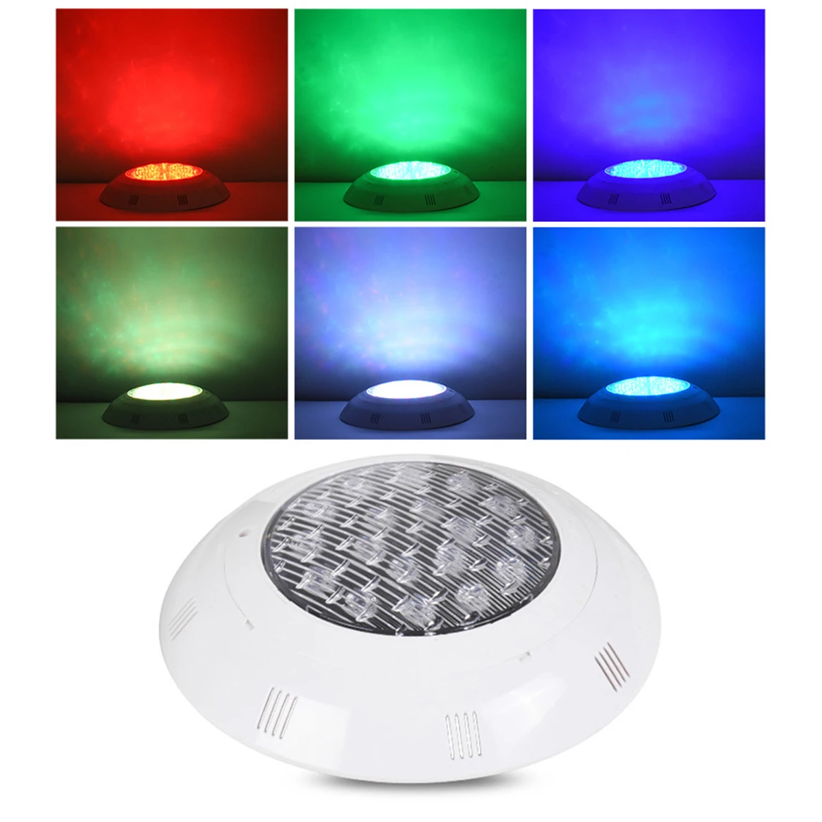 

12W RGB Underwater Swimming Pool Light IP68 Waterproof Spa Lamp With Remote Control High Light Transmittance