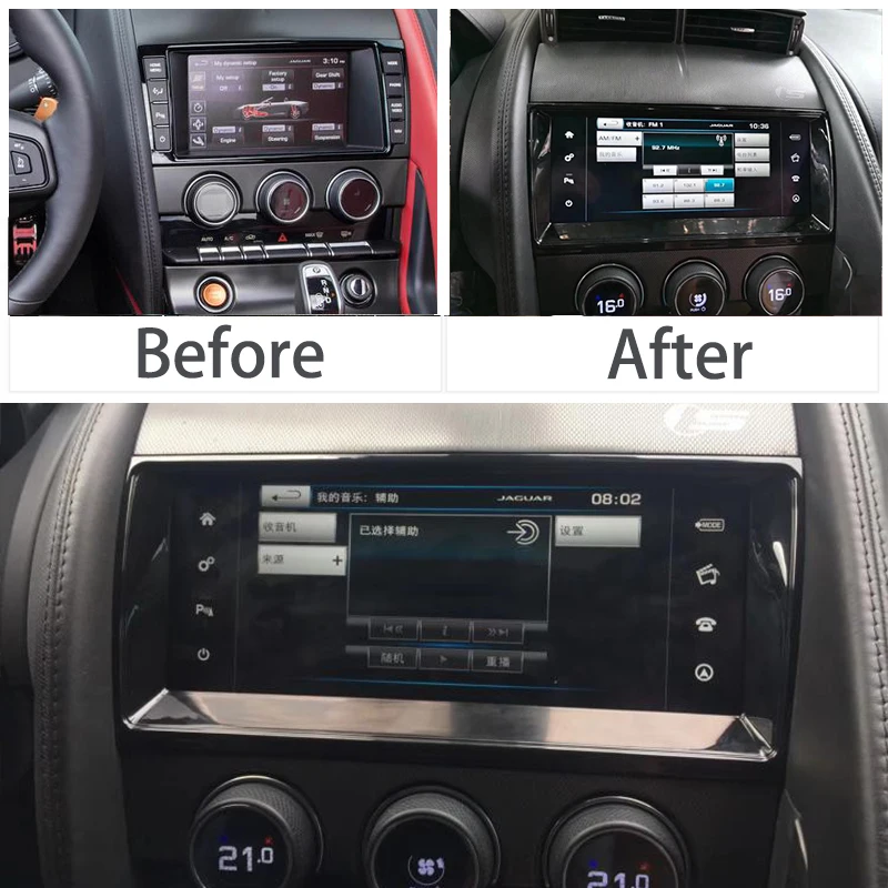 LiisLee Автомобильный мультимедийный GPS HiFi аудио Радио стерео для Jaguar F-Type F Тип SVR