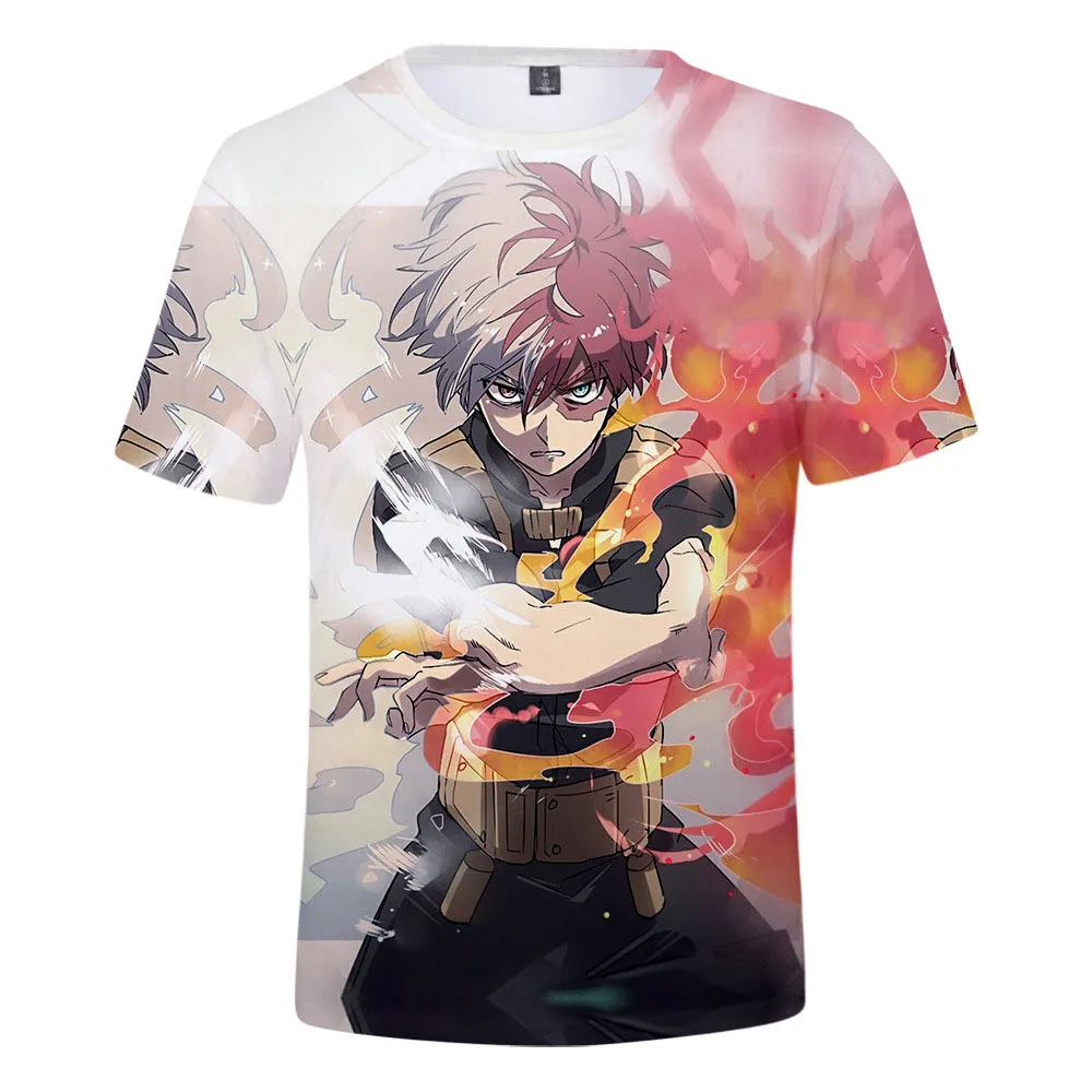 Футболка для мужчин и женщин с рисунком Аниме Boku Моя геройская Академия|Мужские