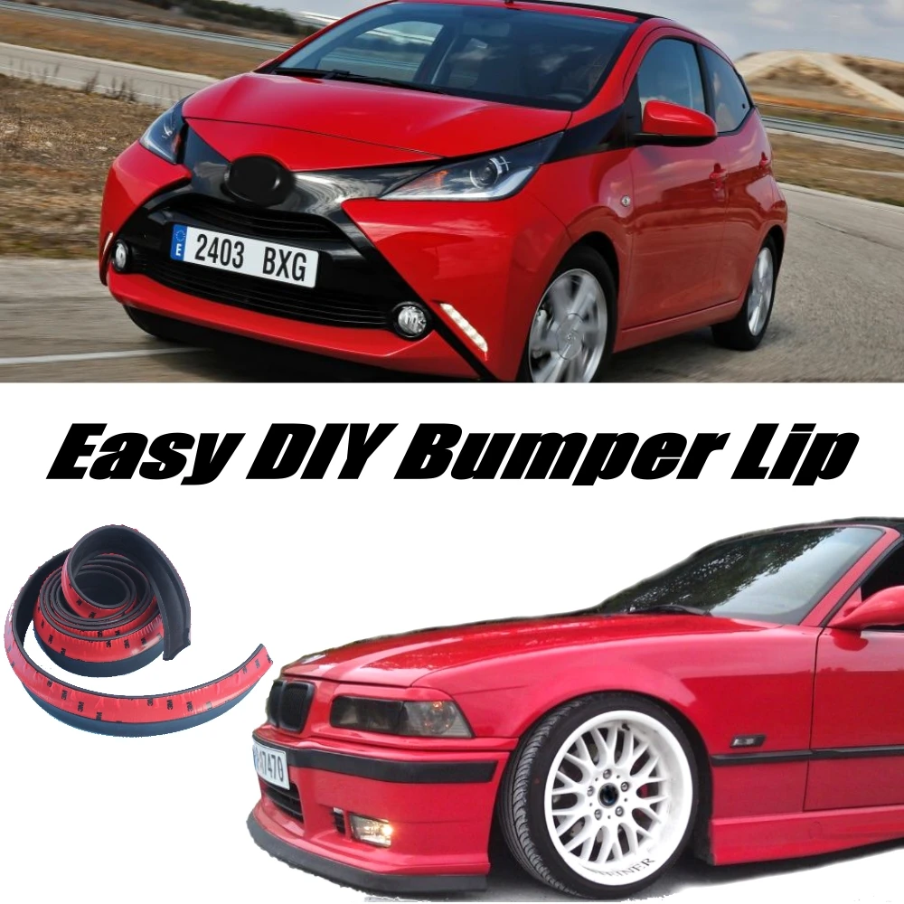 NOVOVISU для TOYOTA Aygo бампер губа/передний спойлер TG Friends Тюнинг автомобиля/комплект