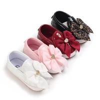 fashion big bow shoes newborn baby girl shoes infant shoes for 1 year old soft sole crib shoes toddler first walkers 0 18 months