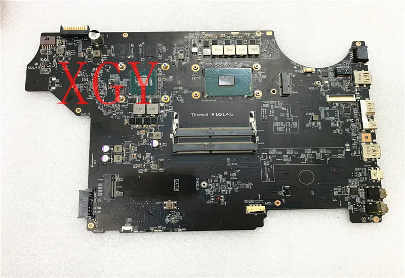 Для MSI PL62 7RC GL62 GL72 GL72VR материнская плата для ноутбука MS-16JD SR32Q MS-16JD1 GPU 100%