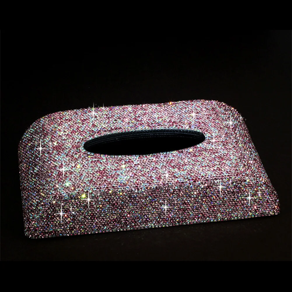 Аксессуары для интерьера автомобиля роскошный кожаный чехол салфеток с