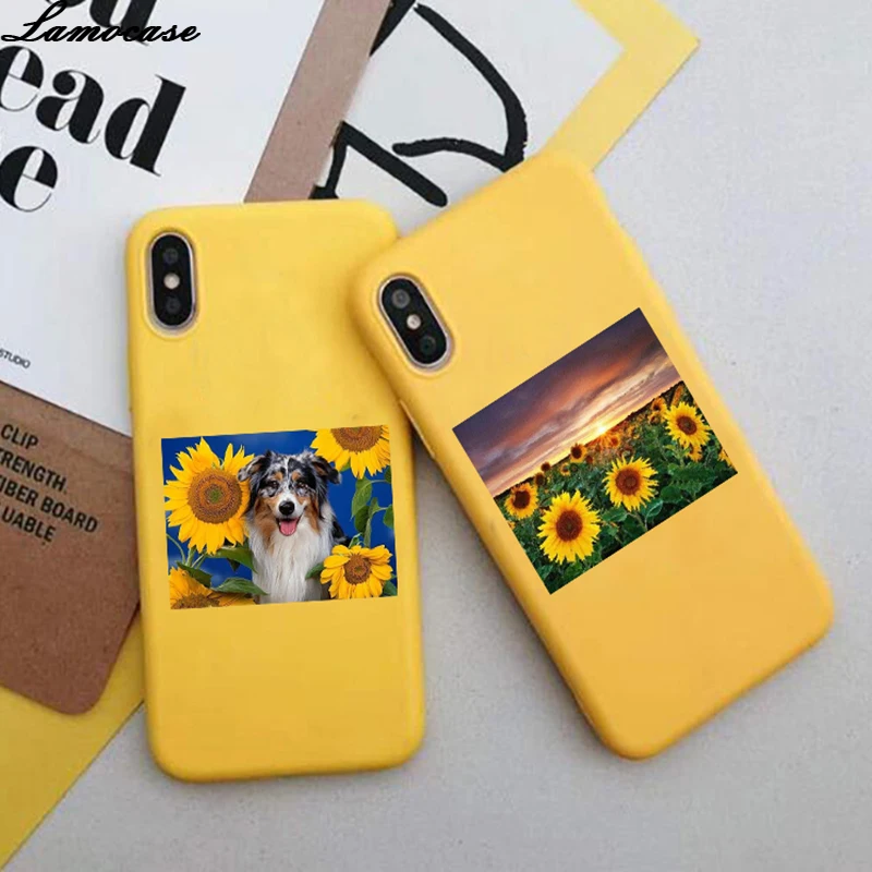 Чехол с подсолнухом для huawei P20 Коврики 10 Lite 20 P10 P8 P9 Lite Nova 3 3i 4, 8S P30 Pro Чехол для Honor 8A; большие размеры 9, 10, 8X20 Pro 8C