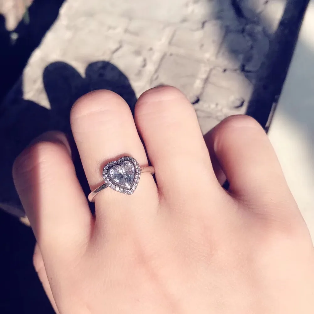 

YPD68 S925 Серебряное кольцо для леди циркониевое кольцо обручальное подарок на день рождения