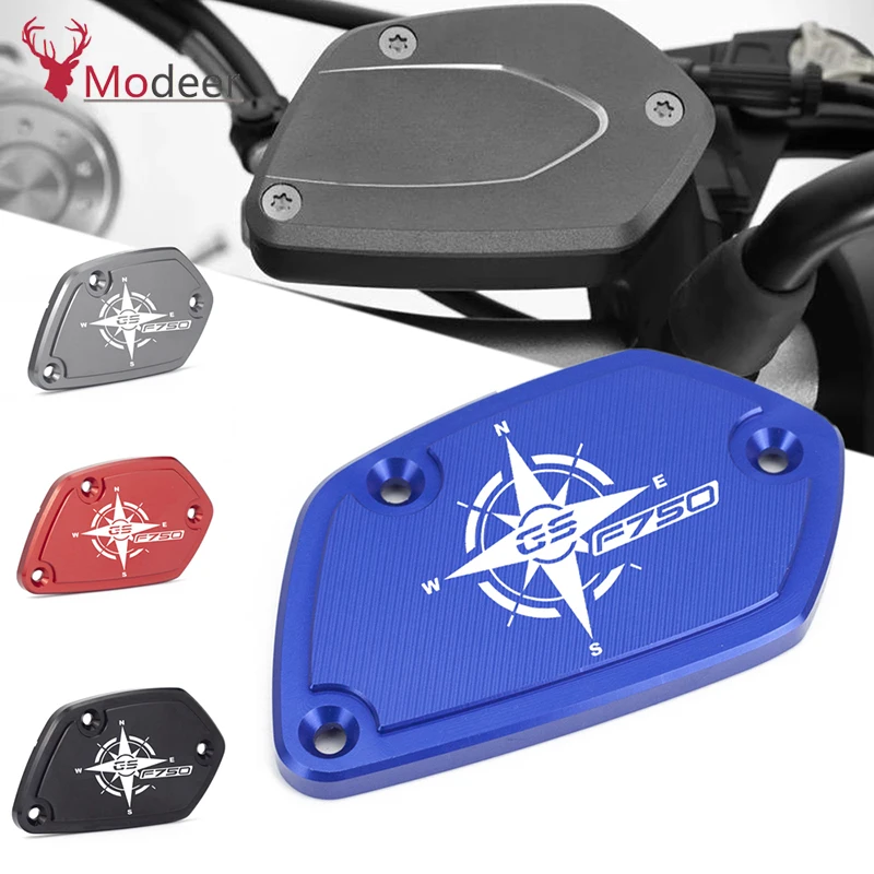 

F750 GS CNC алюминиевые аксессуары для мотоциклов тормозной резервуар Крышка для BMW F 750 GS F750GS F 750GS 2018-2019 Запчасти для мотоциклов
