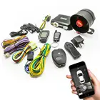 Двухсторонняя Автомобильная сигнализация, диапазон 1600 футов, ЖК-дисплей, дистанционное управление двигателем, датчик наклона, для смарт-ключа или телефона
