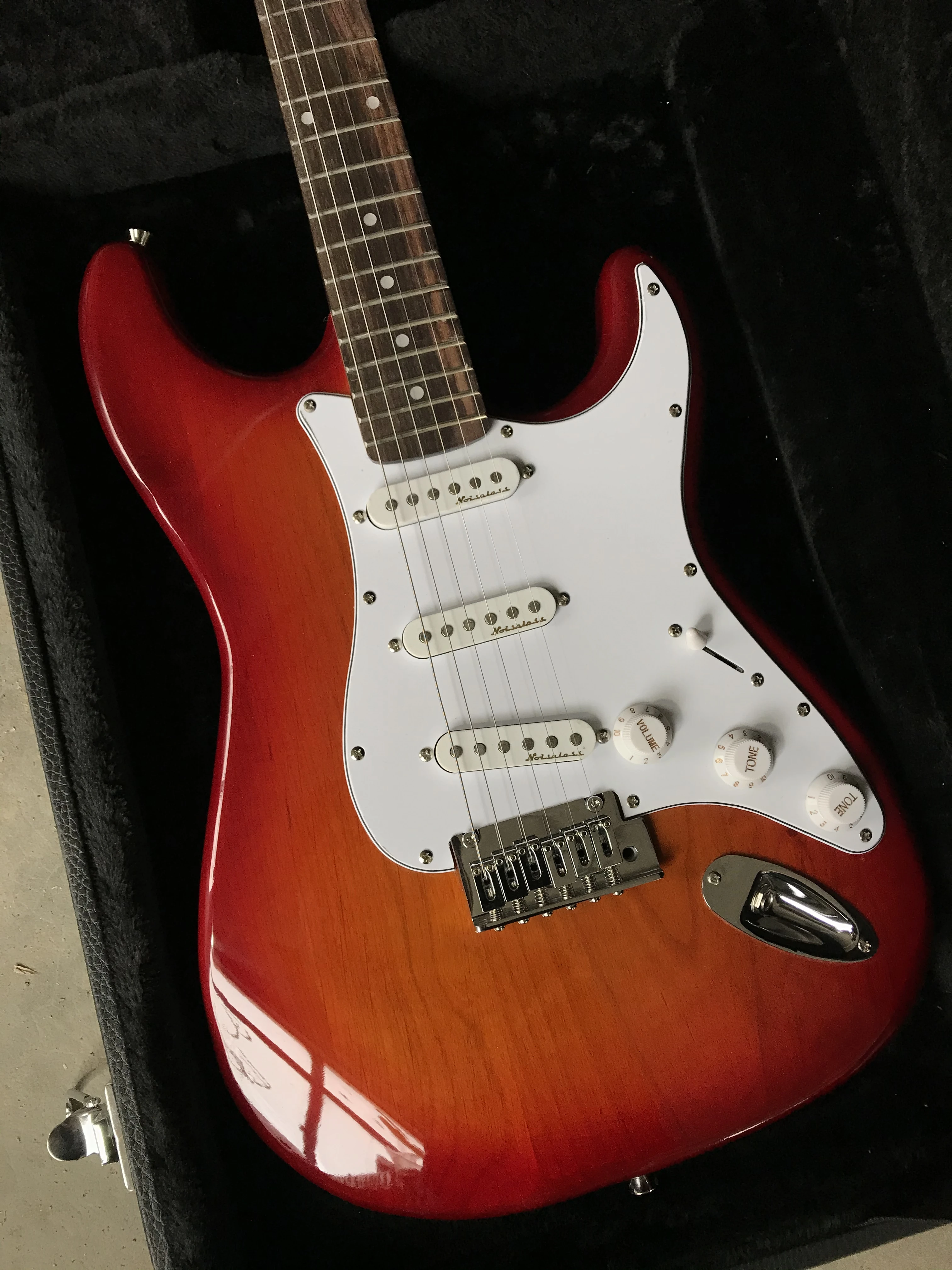 Custom Shop ольховая древесина ST тело Мед Sunburst электрогитара|Гитары| |