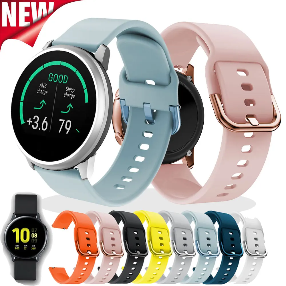 Силиконовые Оригинальные спортивные для Xiaomi Huami Amazfit GTR 47/42 мм длина браслета