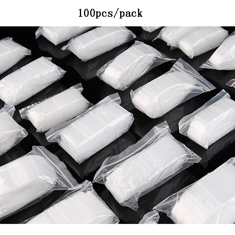 Thick 0.24mm 3X4cm Mini Cute Cheaper Plastic Zipper Print Bags Ziplock Plastic Packaging Pouches Jewelry Candy Pill Pack images - 6