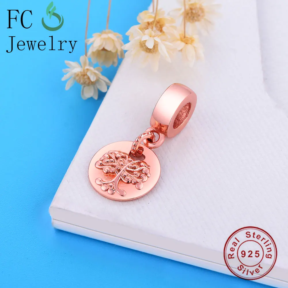 FC Jewelry подходит для оригинального бренда очаровательный браслет 925 пробы серебро