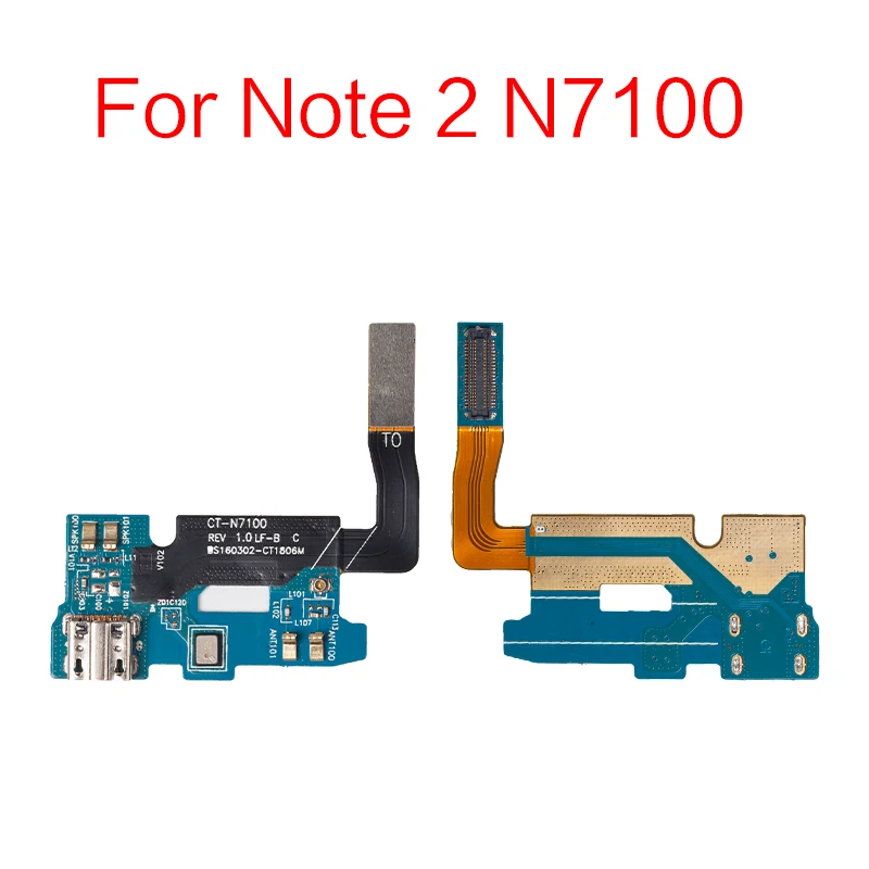 USB коннектор для зарядной док станции 1 шт. Samsung Galaxy Note 2 3 N7100 N900 N9005 гибкий кабель