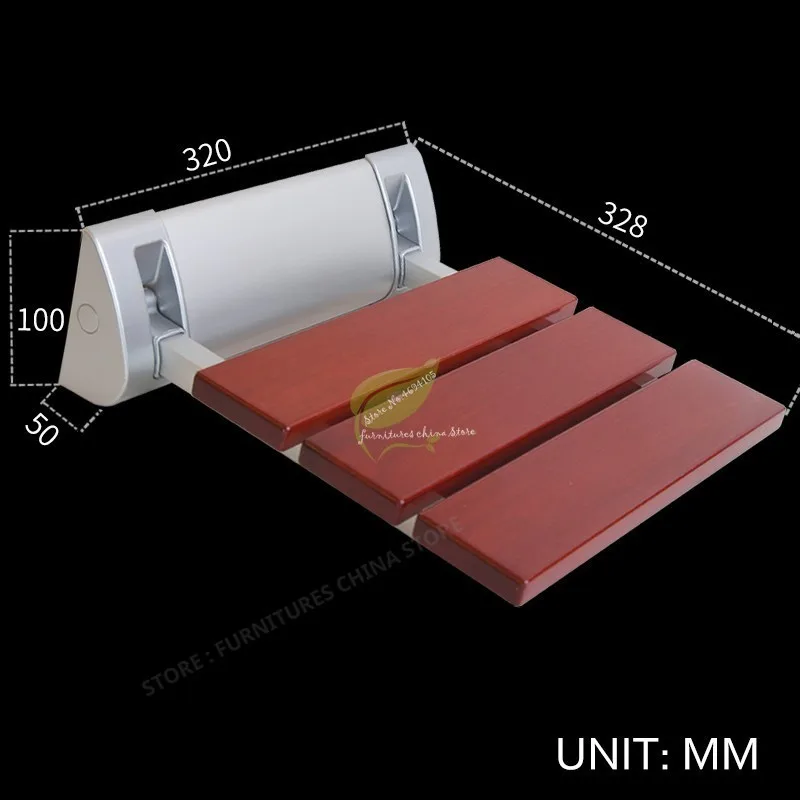 Стул для ног унитаза стул туалета пожилых людей ванной комнаты душа из твердой