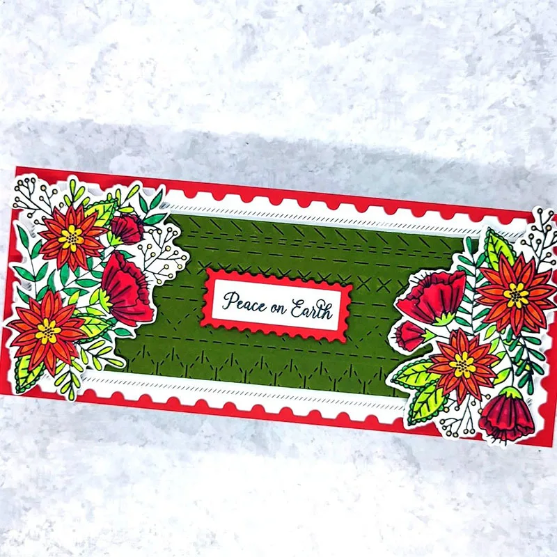 Прямоугольная рамка металлический штамп трафареты сделай сам шаблон для